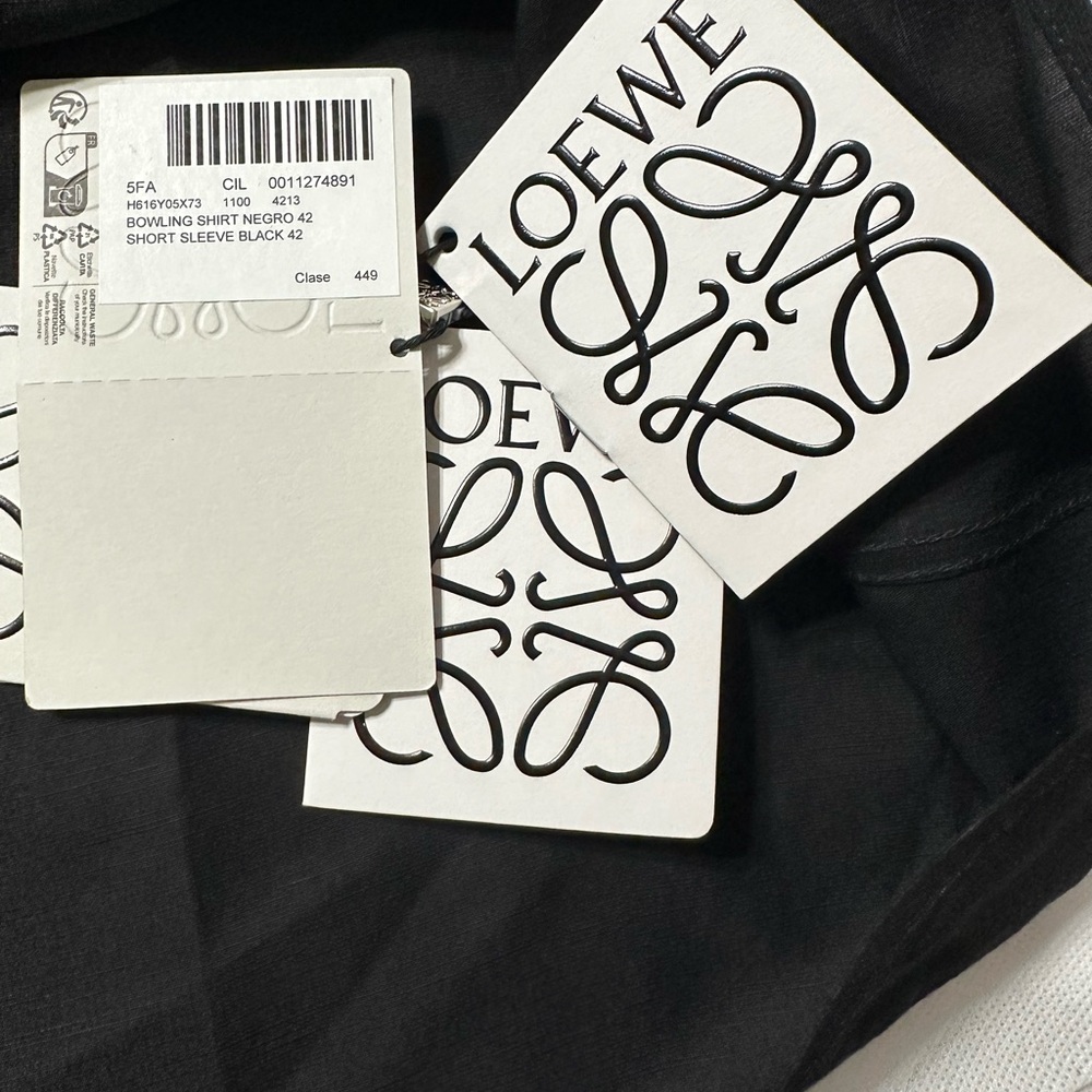 Loewe Elegant Black Garment